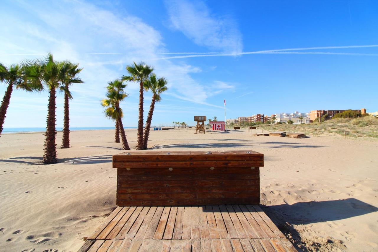 Global Properties, Atico Con Vistas En La Playa De Canet 卡耐特蒂贝兰格 外观 照片