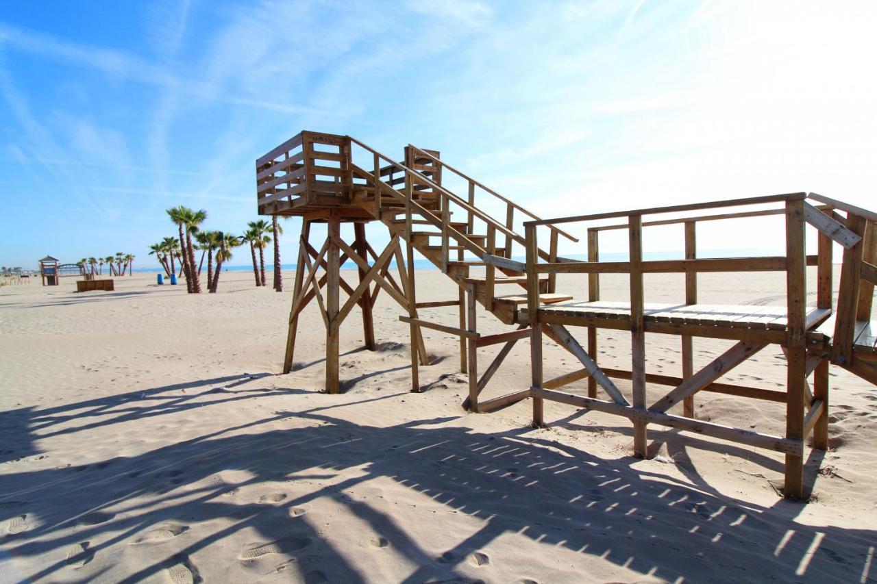Global Properties, Atico Con Vistas En La Playa De Canet 卡耐特蒂贝兰格 外观 照片